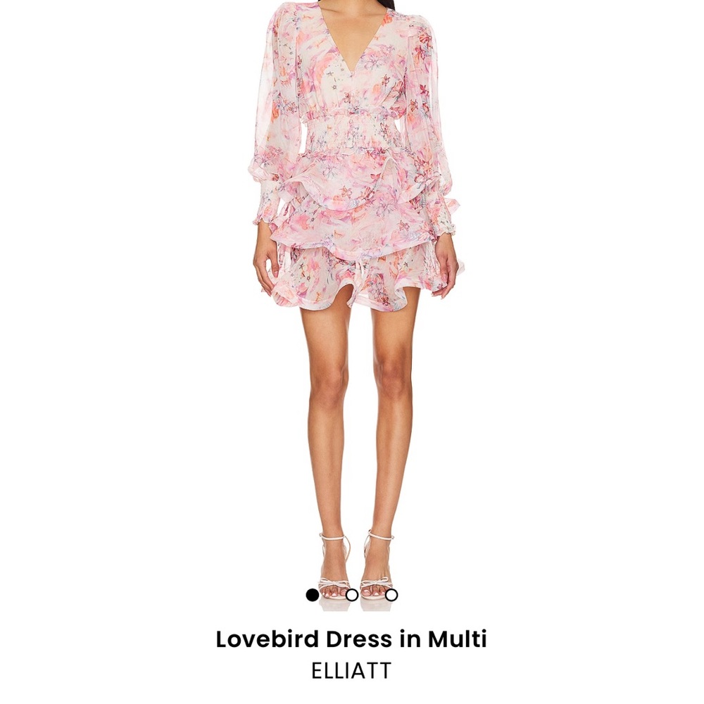 Elliatt Lovebird Dress Size extra small only worn once